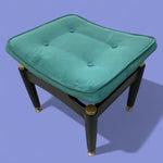 Load image into Gallery viewer, Vintage Stool Ebonised 1950s G Plan
