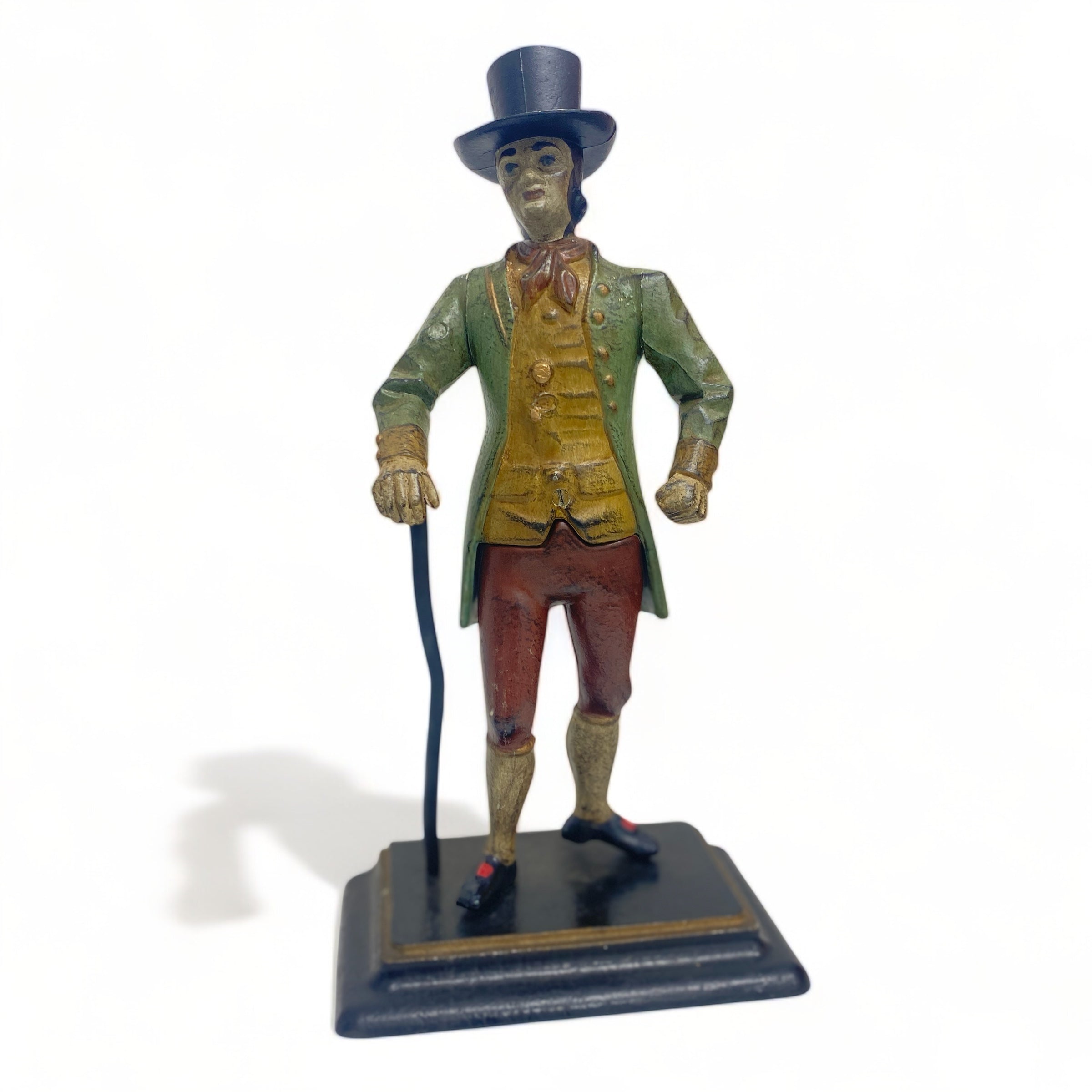 Dutch Clock Peddler Figurine 19th Century