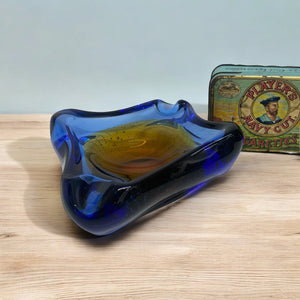 Ashtray Murano Bubble Glass