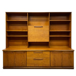 Load image into Gallery viewer, Shelving cabinet teak vintage
