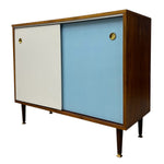 Load image into Gallery viewer, teak white blue sideboard
