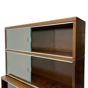 Bookcase Legal 1950s Mahogany Modular Minty Oxford