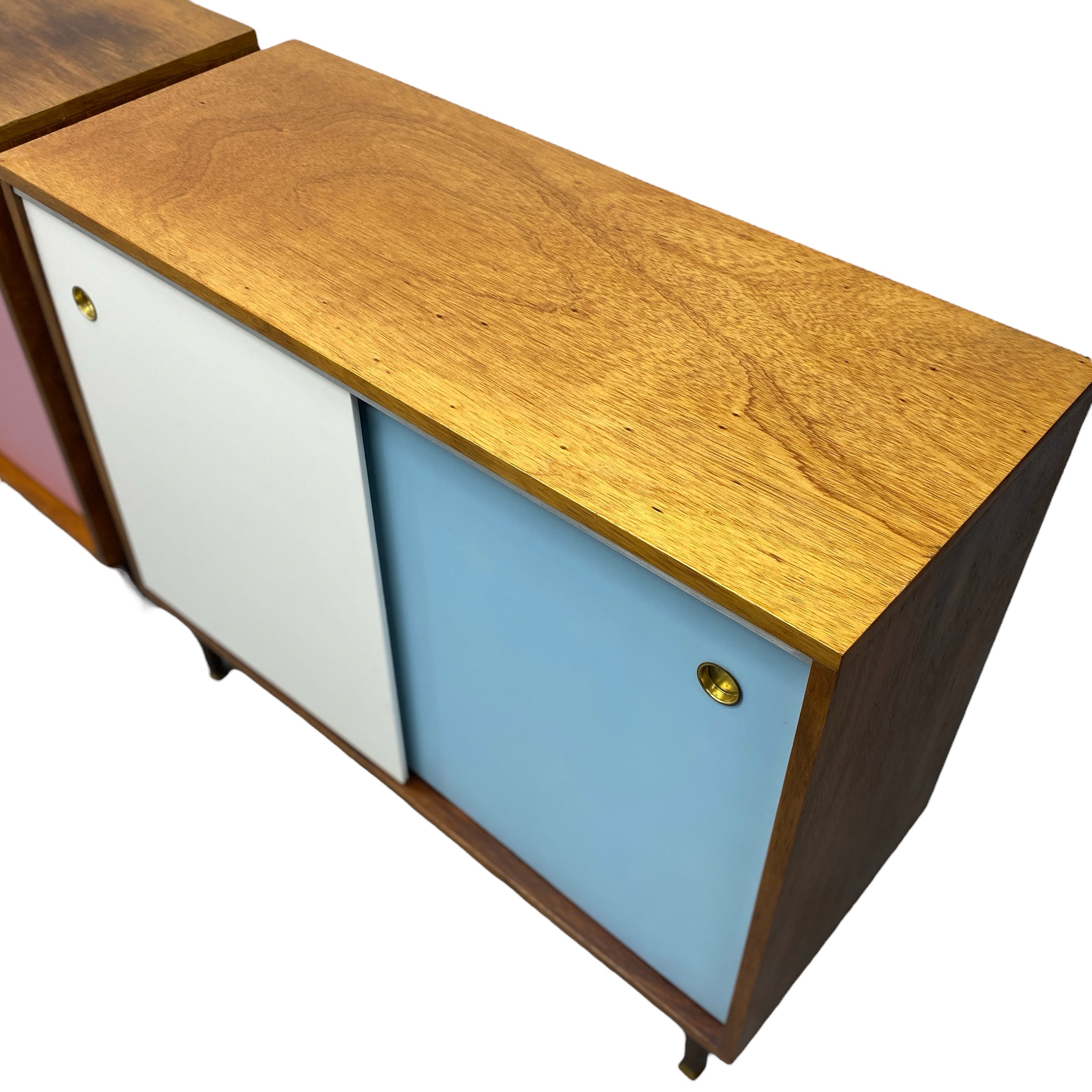 Teak Top Sideboard