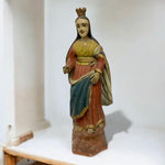 Load image into Gallery viewer, Shelf 19th century Saint Figurine Hand Painted
