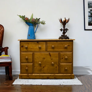 Room Set Vintage Pine Chest Of Drawers