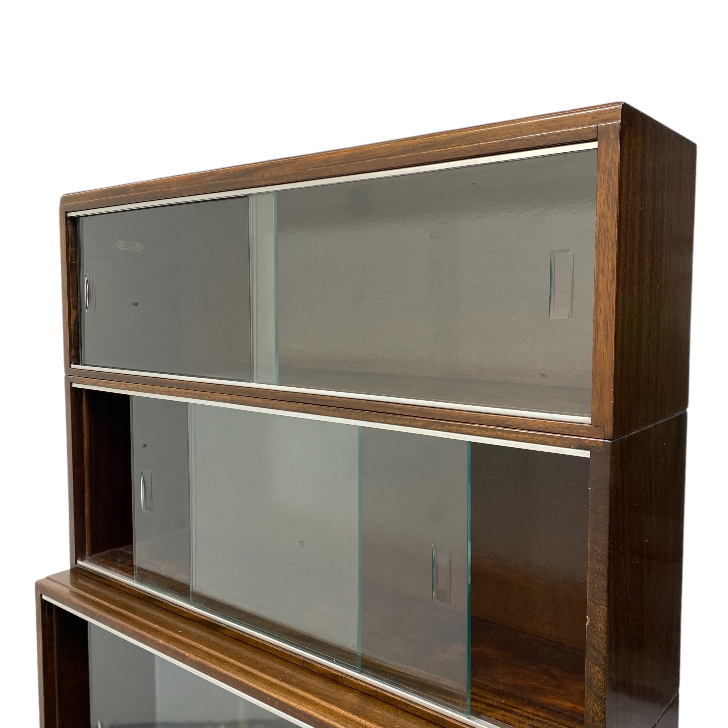 Bookcase Legal 1950s Mahogany Modular Minty Oxford