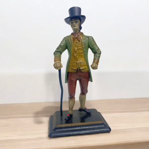 Dutch Clock Peddler Figurine 19th Century