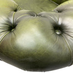 Load image into Gallery viewer, buttons Chesterfield Chair Green Leather
