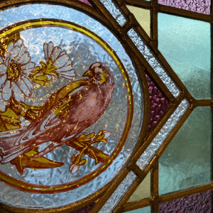 Bird Stained Glass Decorative