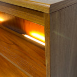 Load image into Gallery viewer, Teak Illuminated Shelf
