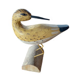 Load image into Gallery viewer, Perch Of Hand Carved &amp; Hand Painted Shore Bird
