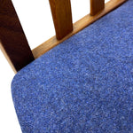 Load image into Gallery viewer, Blue Wool G Plan Fresco Dining Chairs SIx
