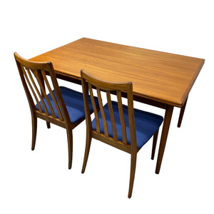 G plan Chairs And Dining Table