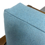 Load image into Gallery viewer, Wool Blue Sofa Back
