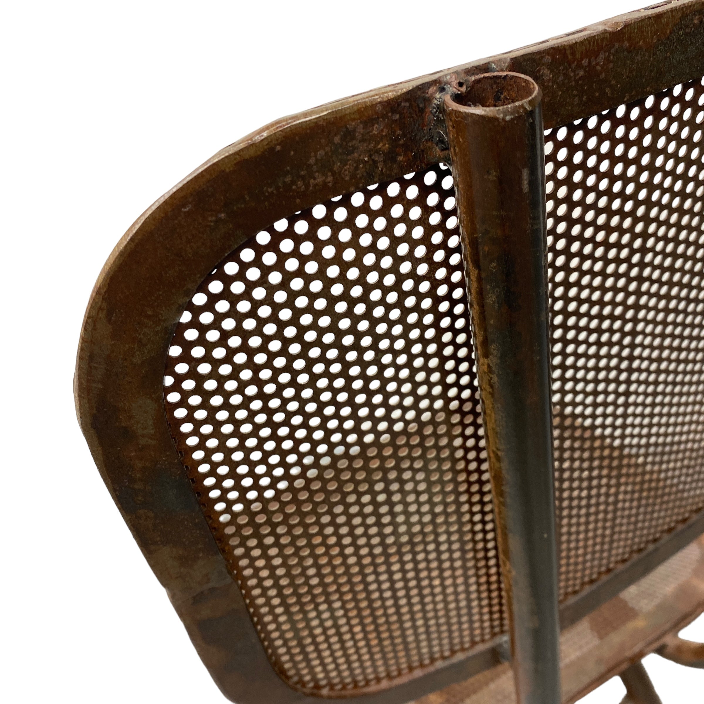 mesh desk chair steel