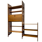 Load image into Gallery viewer, teak Shelving And Drinks Bureau
