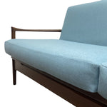 Load image into Gallery viewer, Blue Wool Seating Sofa
