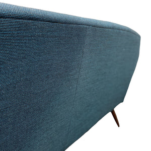 Back Blue Sofa Bed