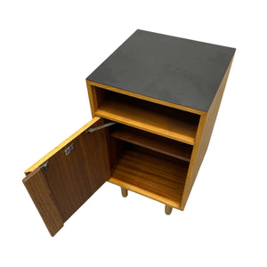 Black Top Midcentury Night Stand By Stag