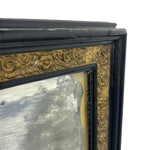 Load image into Gallery viewer, Decorative Frame Edwardian Advertising Mirror Patina
