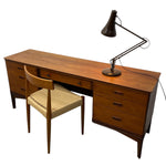 Load image into Gallery viewer, Teak Desk midcentury
