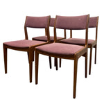 Load image into Gallery viewer, velor pink dining chairs
