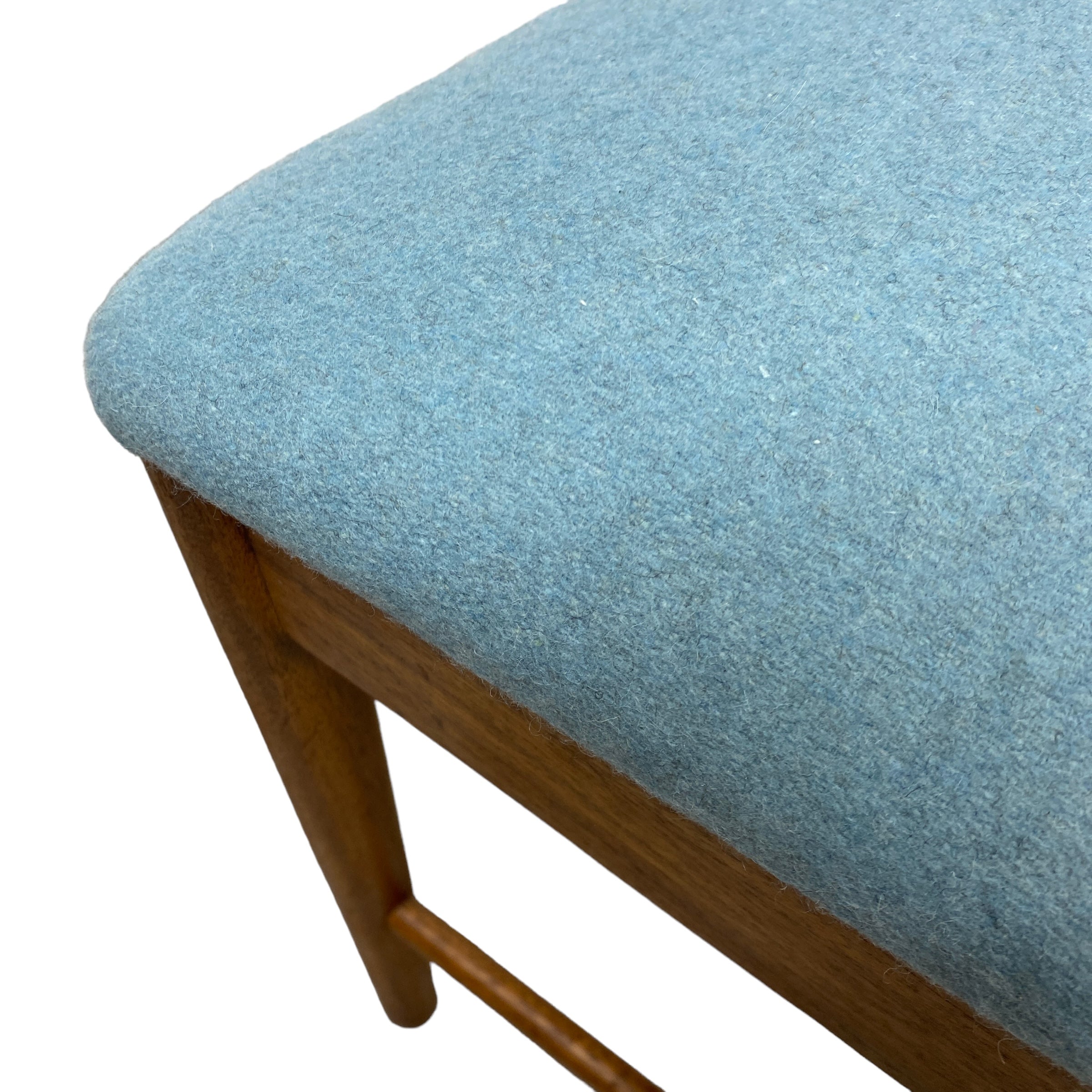 Blue Wool Seat Pads