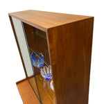 Load image into Gallery viewer, Teak Side Midcentury Display Cabinet
