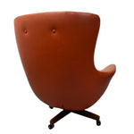 Load image into Gallery viewer, back Vintage Swivel Lounge Chair 70s
