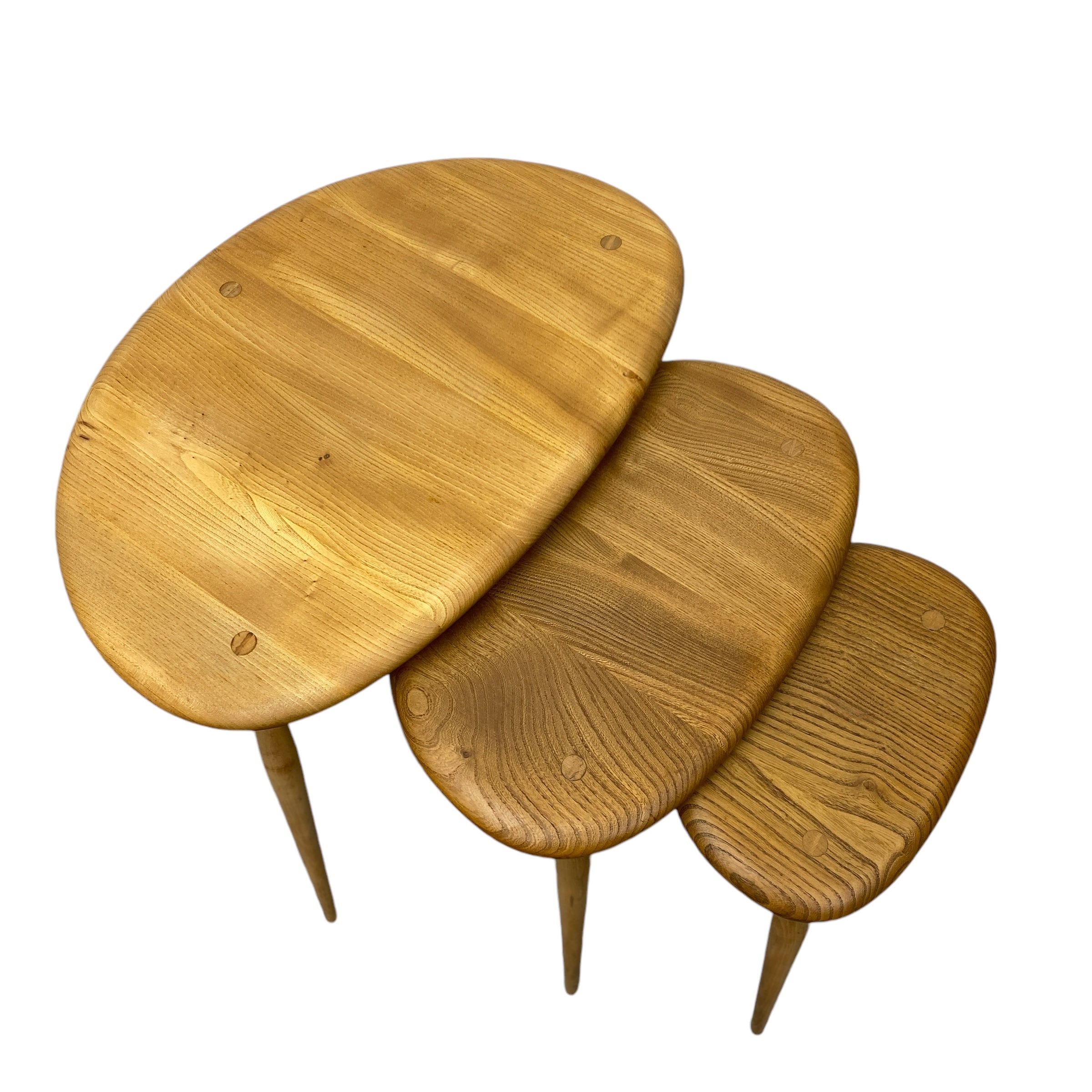 Ercol Nest Pebble Coffee Tables