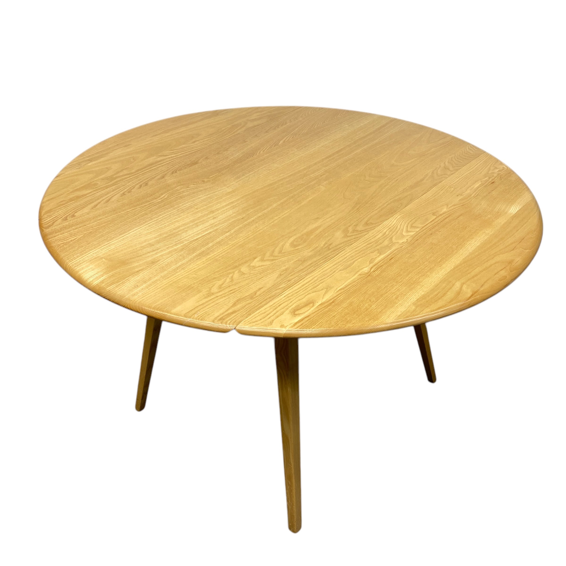 ash circular dining table