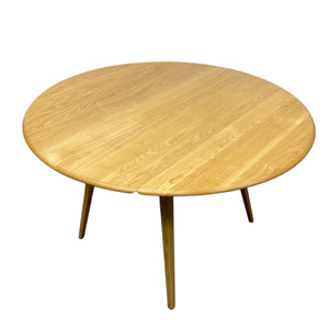 ash circular dining table