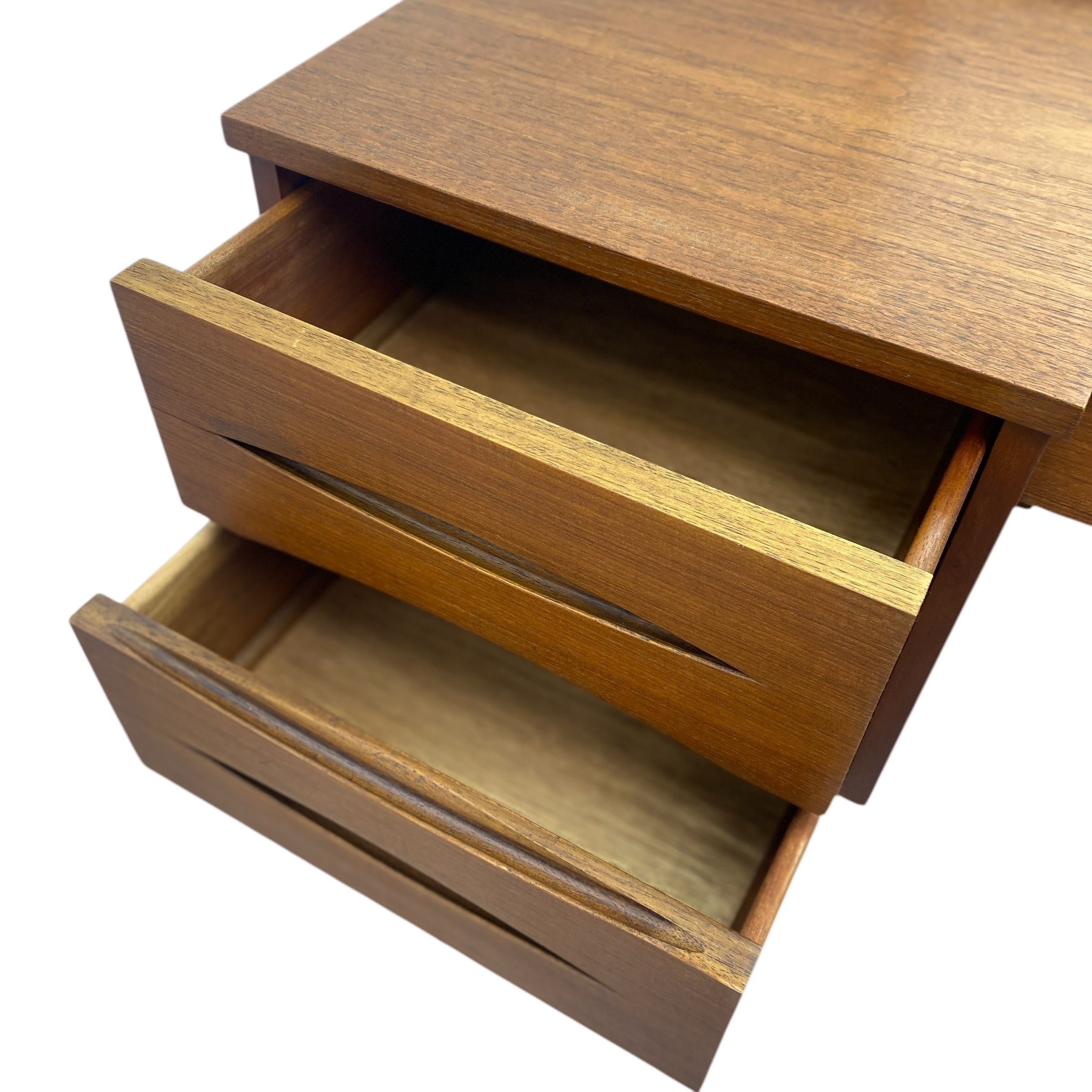 open drawers dressing table