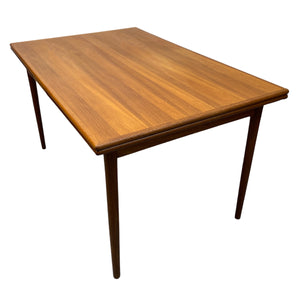 rectangular teak Danish Dining Table 