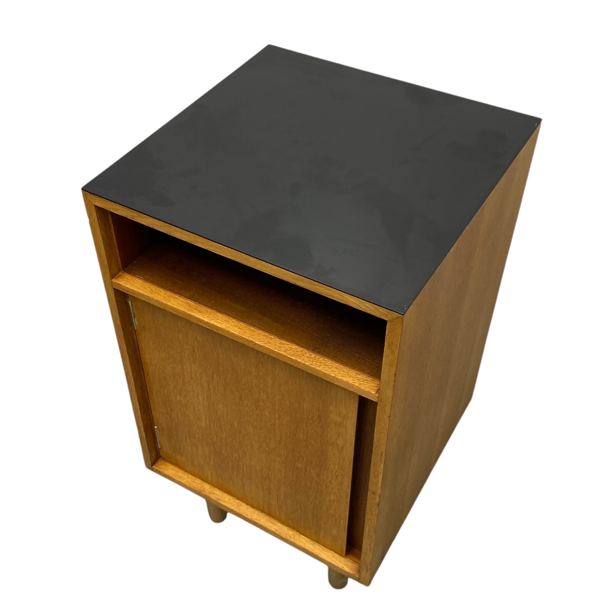 Melamine Top Midcentury Night Stand By Stag