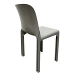 Load image into Gallery viewer, back Of Grey Selene Chair Vico Magistretti Artemide 70s Stackable
