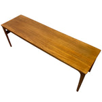 Load image into Gallery viewer, Teak Rectangular Coffee Table Top
