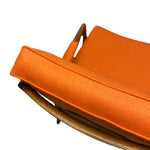 Load image into Gallery viewer, Orange Piping Midcentury Sofa Orange Two Seater Cintique
