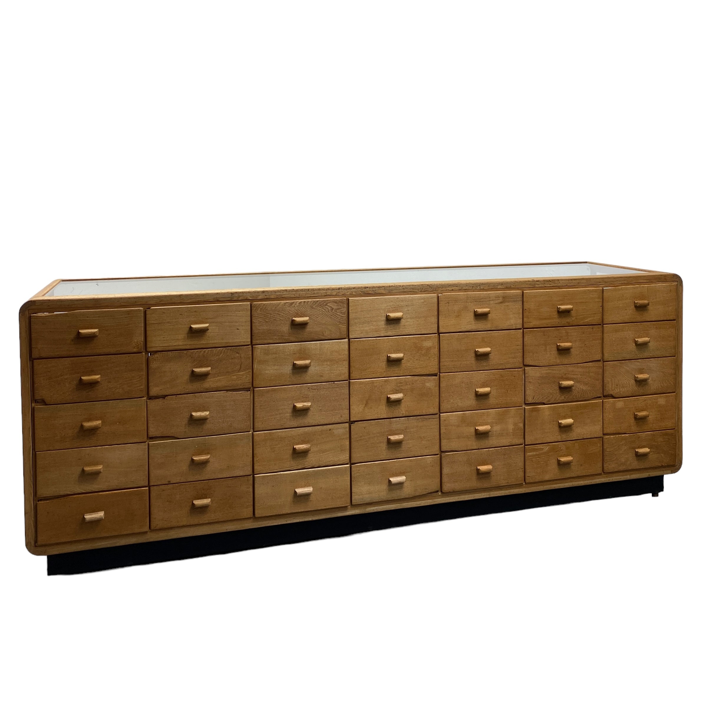 Haberdashery 1930s Solid Ash Dressing Room Storage