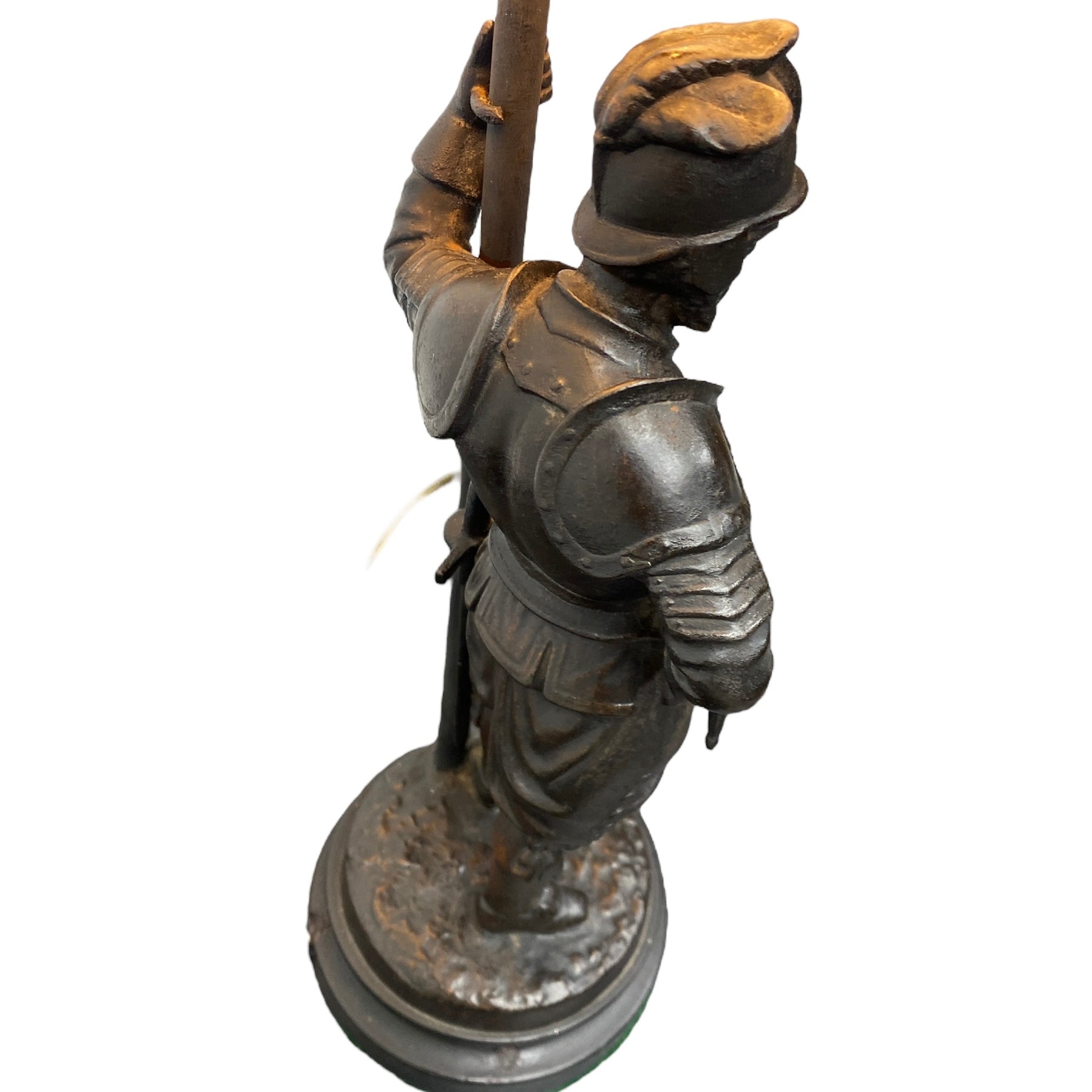 BACK SOLDIER FIGURE CAST IRON