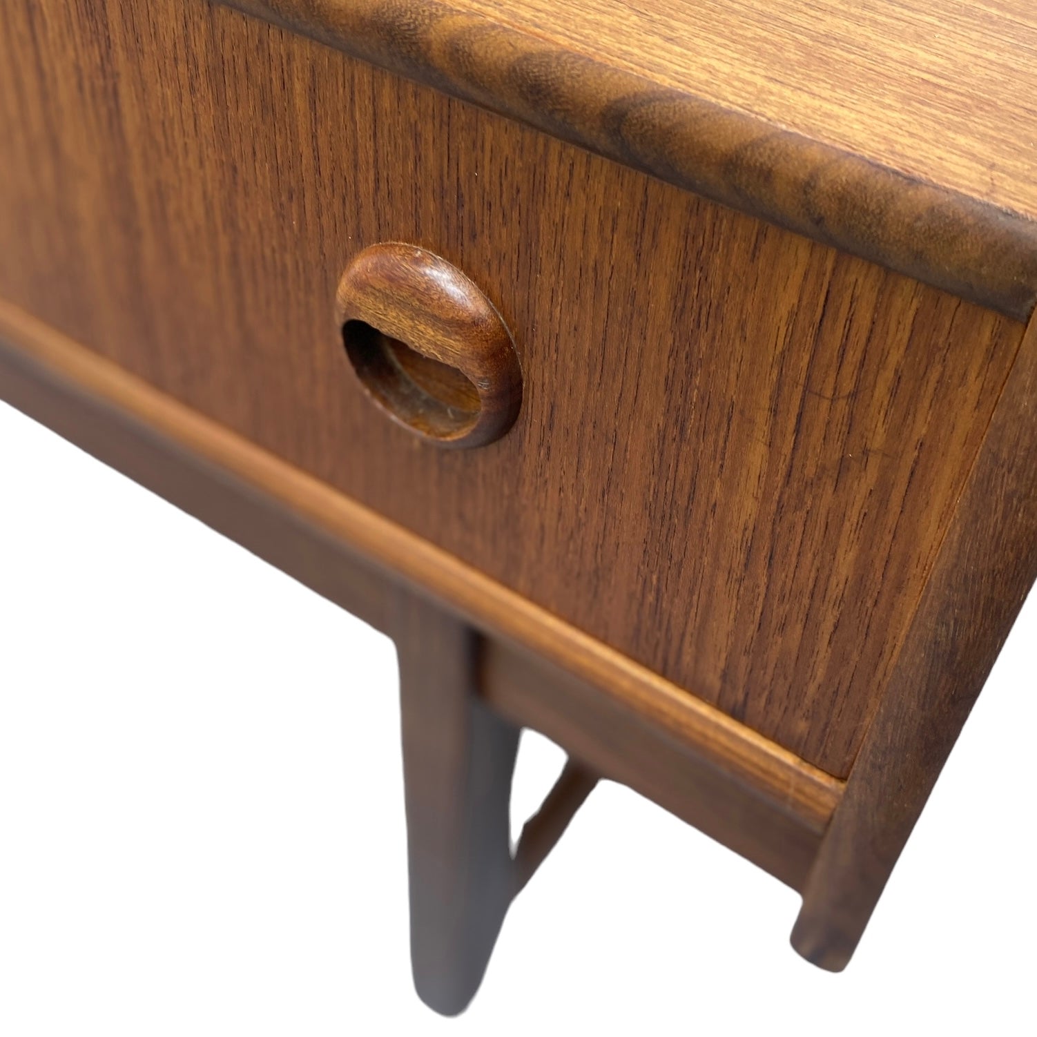 Drawer handle Midcentury Display Cabinet