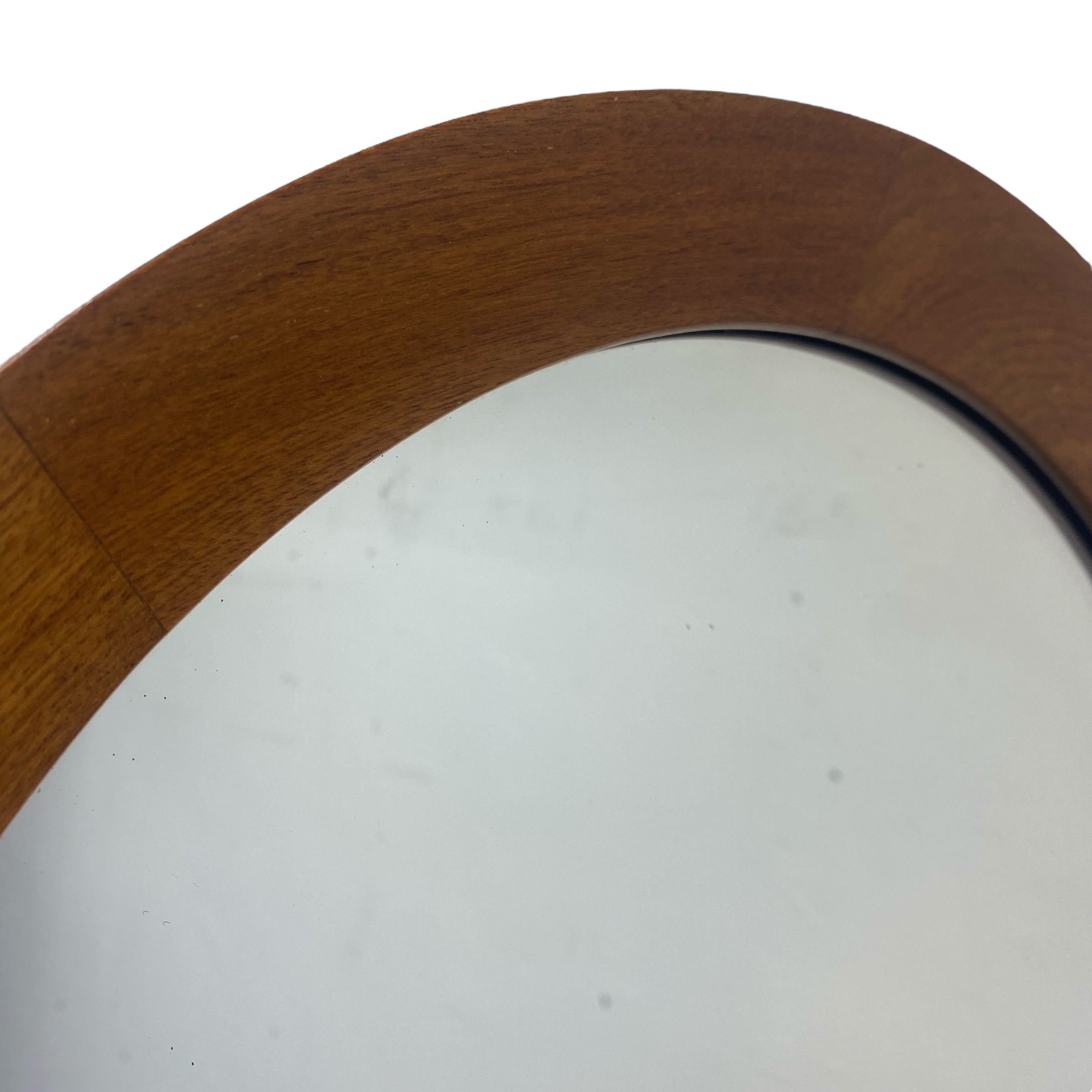 Teak Frame Mirror