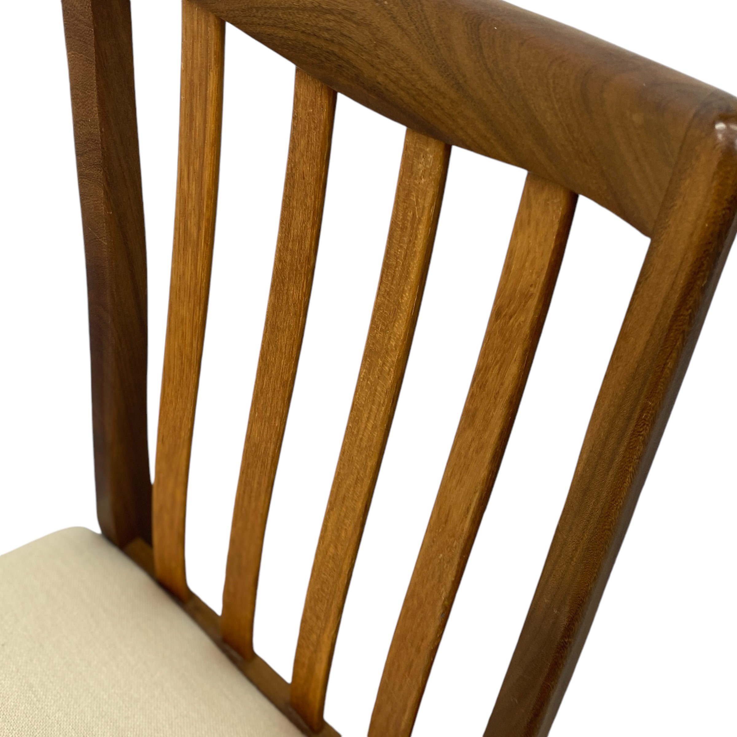 teak ladder back chair