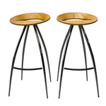 Load image into Gallery viewer, Steel Legs Plywood Seat Stool
