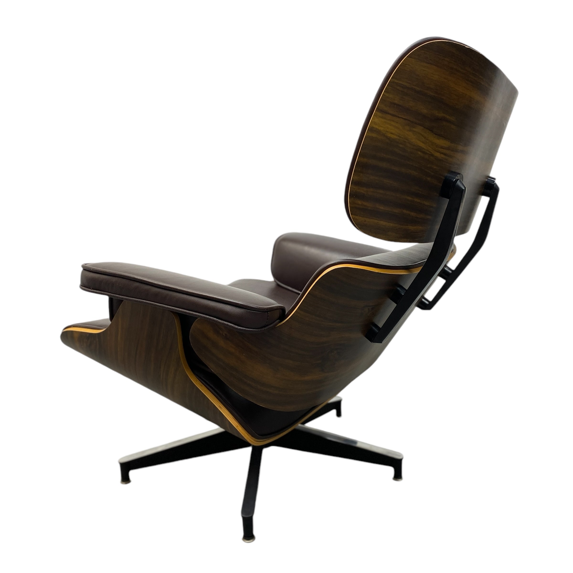 Walnut Shell Eames Lounge Chair Ottoman Replica