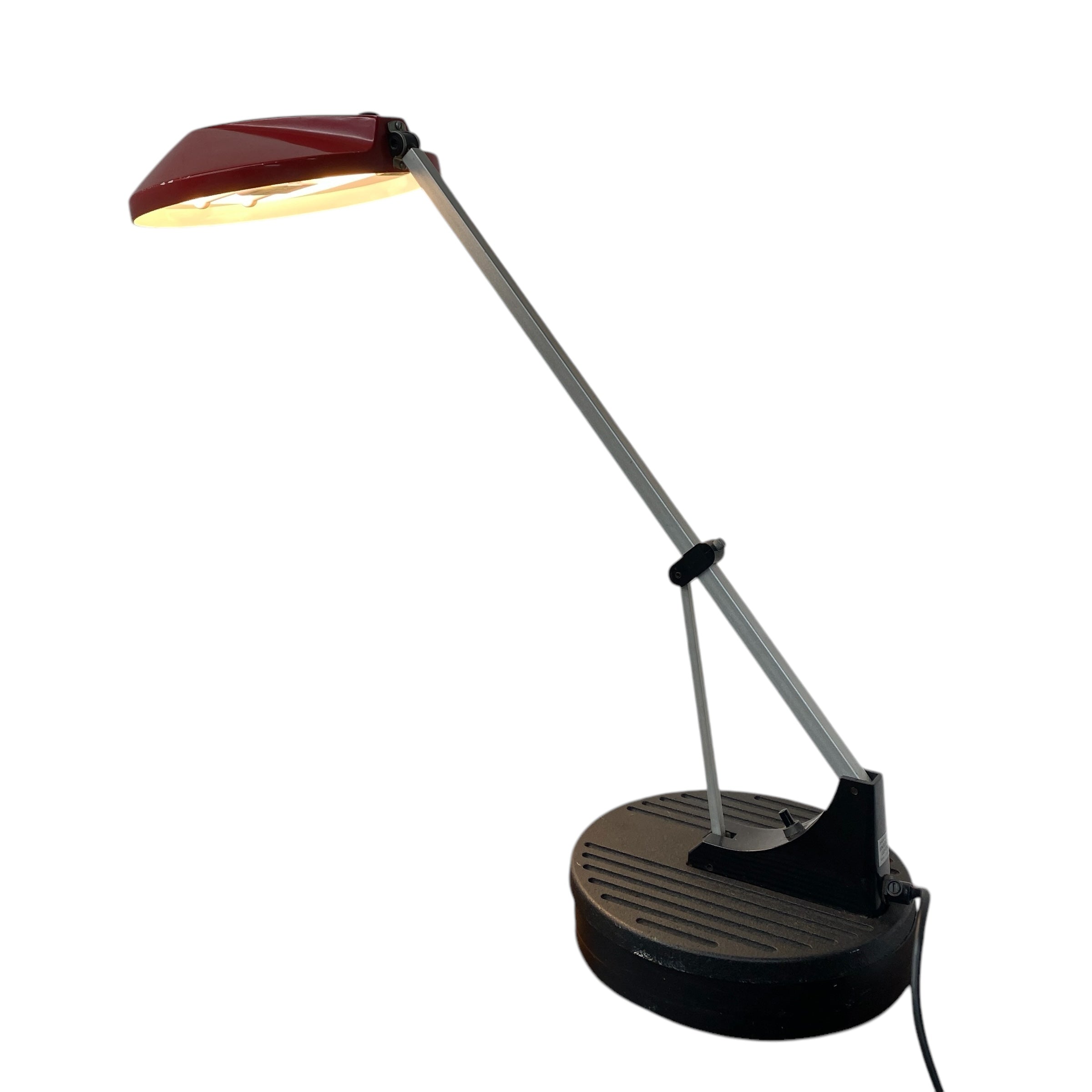 desk lamp red and black