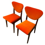 Load image into Gallery viewer, Orange Velvet Seat Pads
