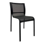 Load image into Gallery viewer, Black Mesh And Black Frame Chair Italian
