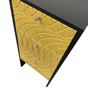 geometric pattern cabinet