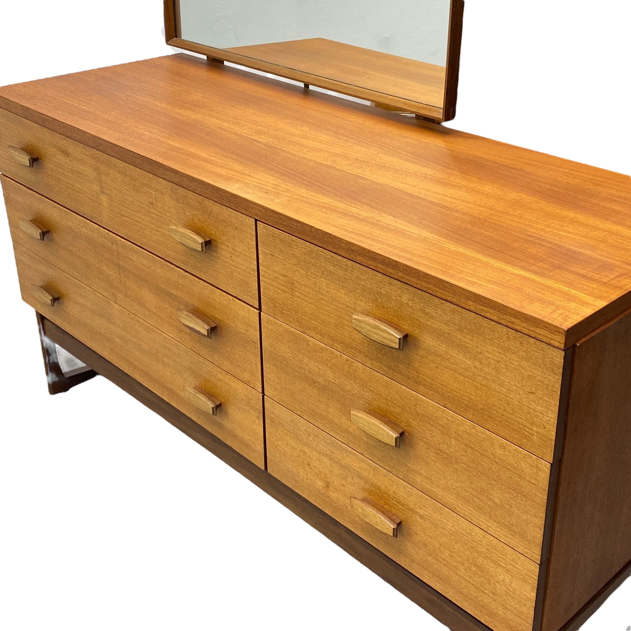 six drawers storage dressing table